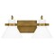Quoizel Regency 2-Light Weathered Brass Vanity Light RGN8617WS - alternate 1